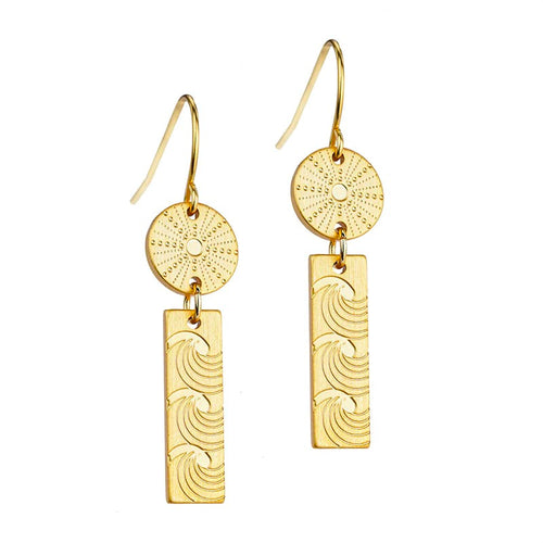 Kina and Moana Pendant Earrings