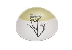 Fennel Mustard Yellow Dipped - 10cm Porcelain Bowl