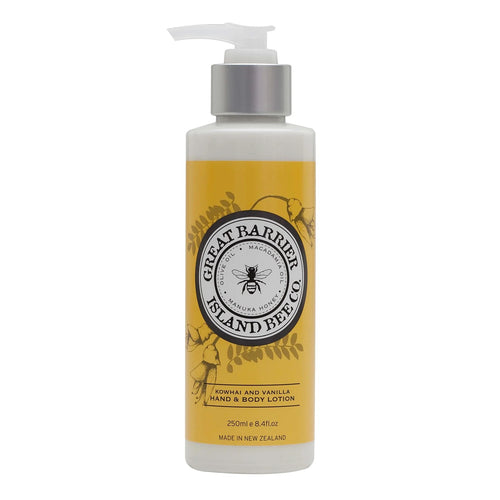 Kowhai & Vanilla Hand and Body Lotion