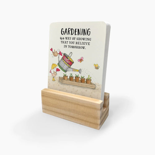 Up the Garden Path - 24 Cards & Stand