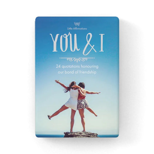 You & I 24 Quotations Card & Stand