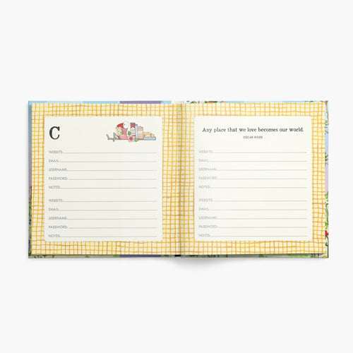 Twigseeds Password Journal