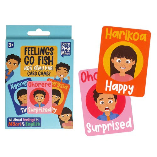 Te Reo Feelings Go Fish Card Game Te Reo Feelings Go Fish Card Game