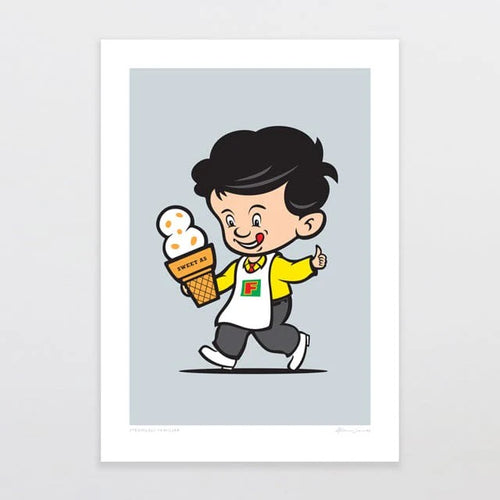 A4 Art Print - Strangely Familiar