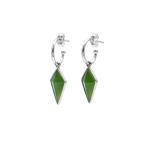 Nick Von K - Pounamu Pinnacle Earrings