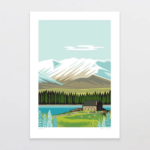 A4 Art Print - Tekapo