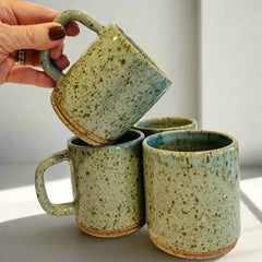 NZ Made Mug | Speckles In Olive