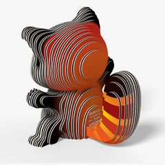 3D Cardboard Kitset - Red Panda back