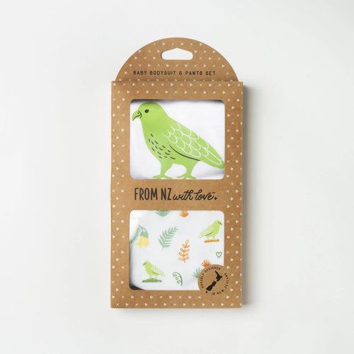 Coloured Kea Bodysuit & Pants Set