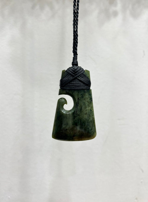 Greenstone Pendant Toki Koru