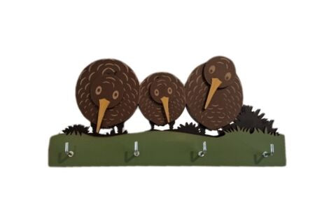 Key - Wi  As Kiwi Family Key Holder