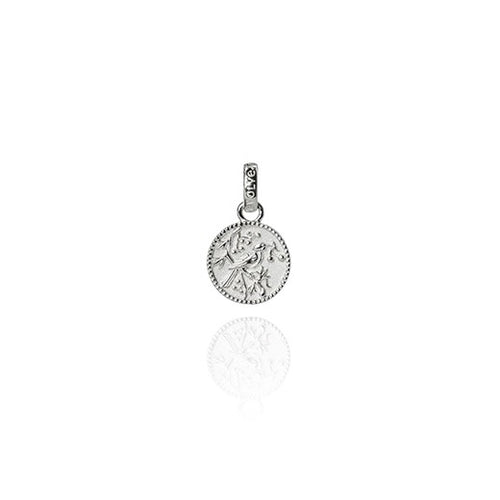 Sterling Silver Charm - Tui Coin