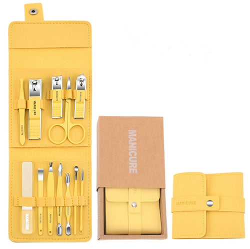 Premium Quality Stainless Steel Manicure Set of 12