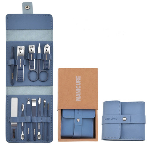Premium Quality Stainless Steel Manicure Set of 12