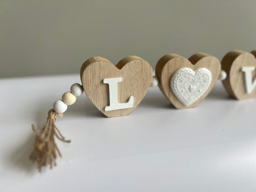 Home Decor - Love Blocks