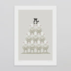 A4 Art Print - Show Dog