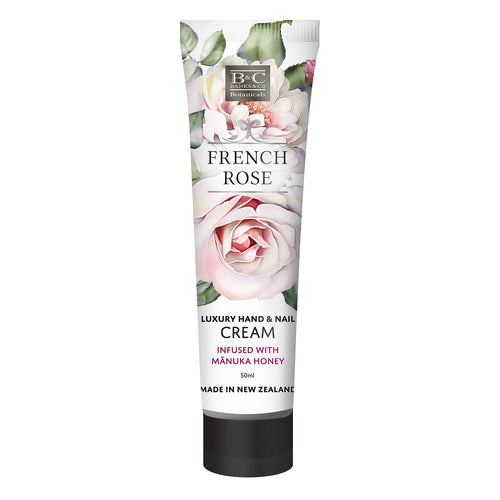 French Rose Hand & Nail Cream 50ml