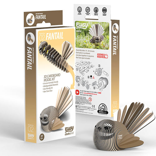 3D Cardboard Kit Set - Fantail