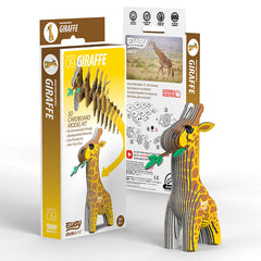 3D Cardboard Kit Set - Giraffe