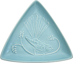 Ceramic Triangle plate Fantail - One Size