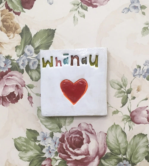 Ceramic Square Tile - Whānau