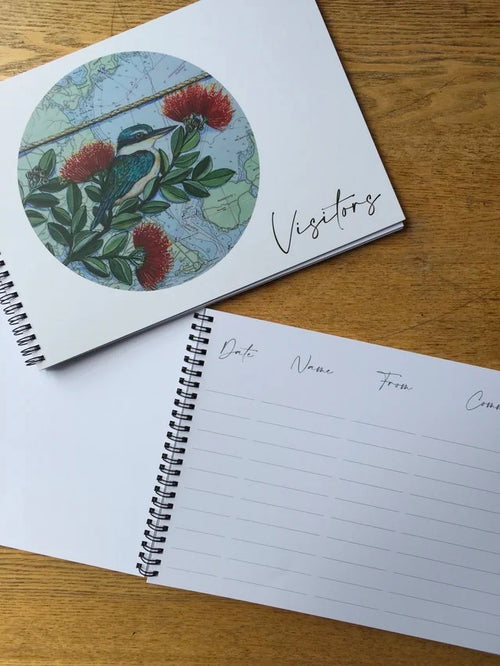 The Guest Book Pohutukawa Tui