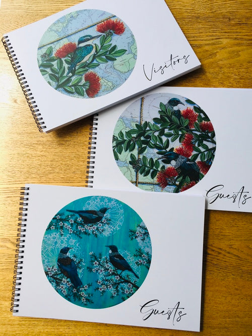 The Guest Book Pohutukawa Tui