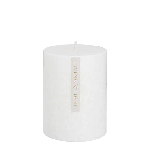Pinot Blanc Pillar Candle (White)