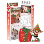 3D Cardboard Kit Set - Christmas Elf