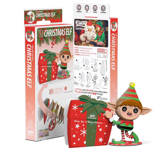3D Cardboard Kit Set - Christmas Elf