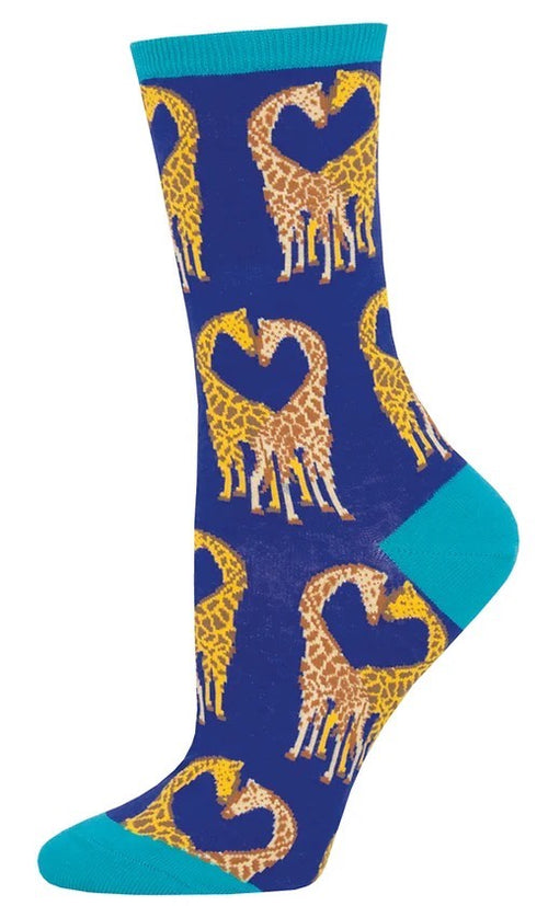 Women's Socks - Longneck Love - Blue