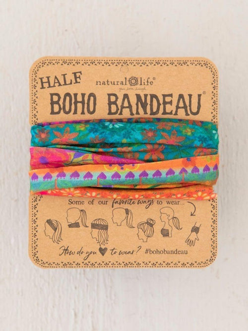 Half Boho Bandeau Brt Border