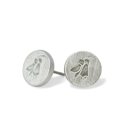 Cutie Kōwhai Silver Earrings