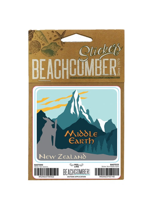 Waterproof Sticker Middle Earth