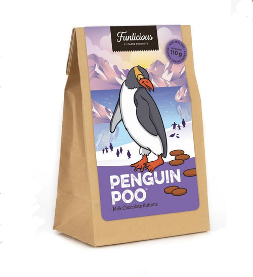 Sweets Penguin Poo Milk Chocolate Buttons