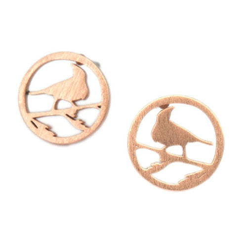 Tui Earrings Rose Gold