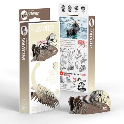 Title 3D Cardboard Kit Set - Sea Otter