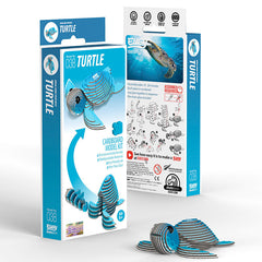 3D Cardboard Kit Set - Turtle