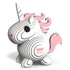 3D Cardboard Kit Set - Pink Unicorn