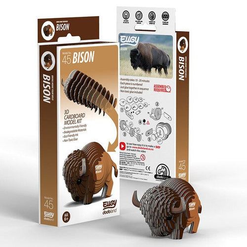 3D Cardboard Kit Set - Bison