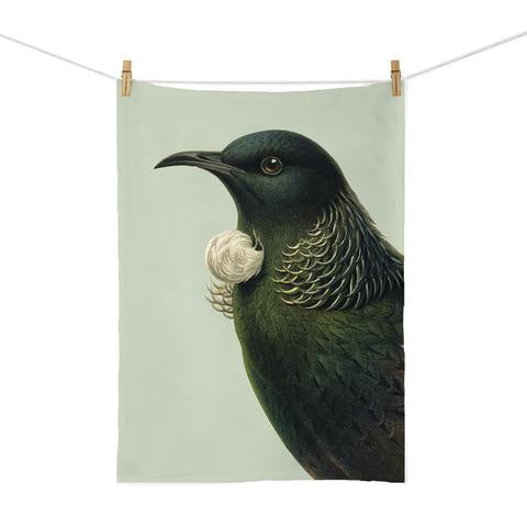 Hushed Blush Tui - Tea Towel