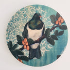 Blue Kereu/Wood Pigeon - Plywood Wall Art