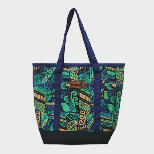 Wild Kiwi Beach Bag - Koru