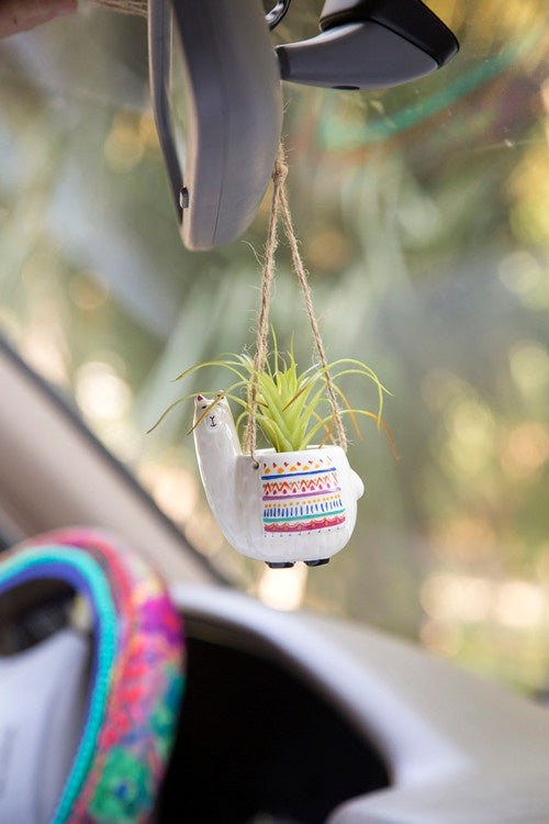 llama hanging planter Succulent Critter Hanging Llama – gecko in the village