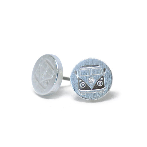 Camper Combi Silver Earrings