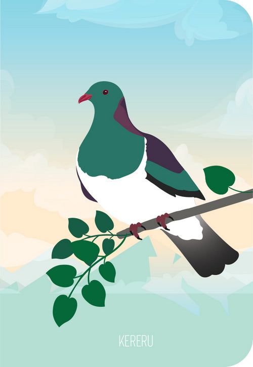 Notebook A6 Kereru