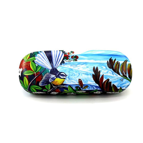 Glasses Case - Fantail  Rangitoto
