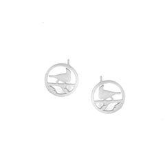 Silver Tui Earrings