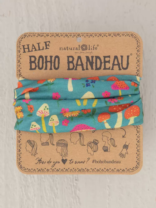 Half Boho Bandeau - Icon Mushroom