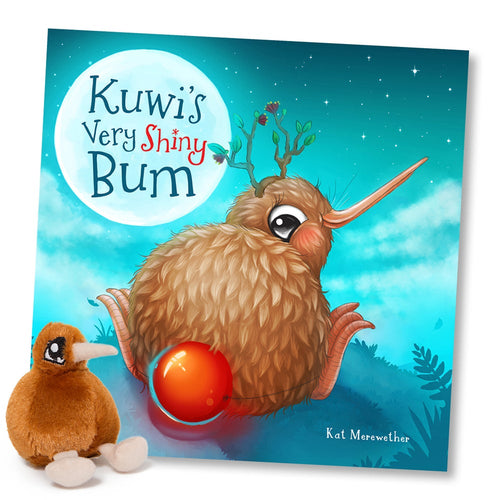 Kuwi's Very Shiny Bum + Kuwi soft toy